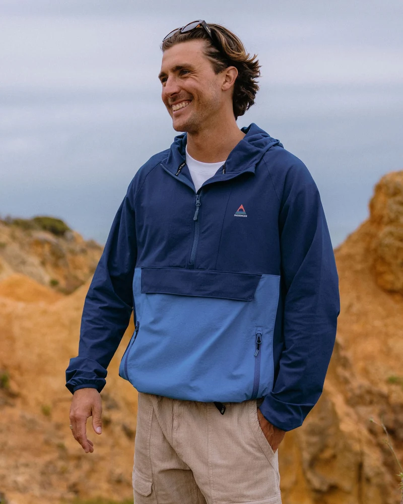 Roamer Light Softshell Anorak - Blau Navy/Marineblau