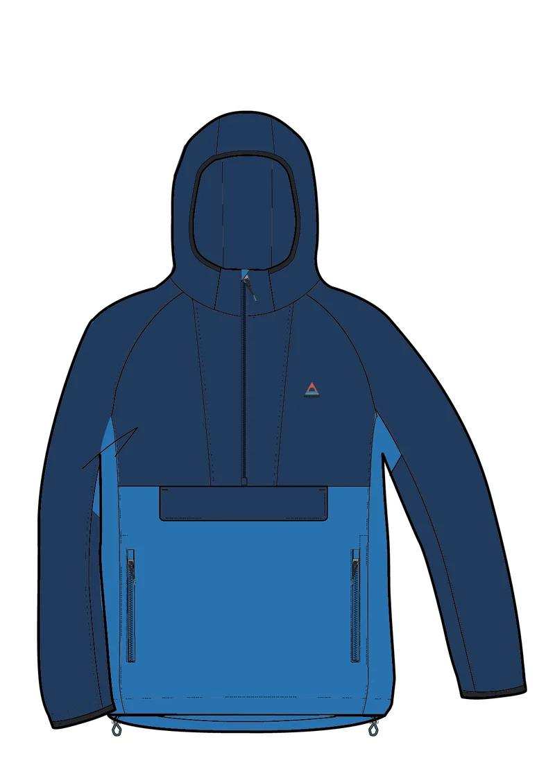 Roamer Light Softshell Anorak - Blau Navy/Marineblau