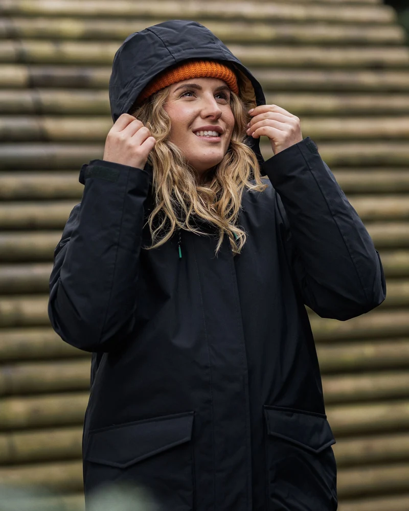 Alaska Isolierte Parka - Schwarz