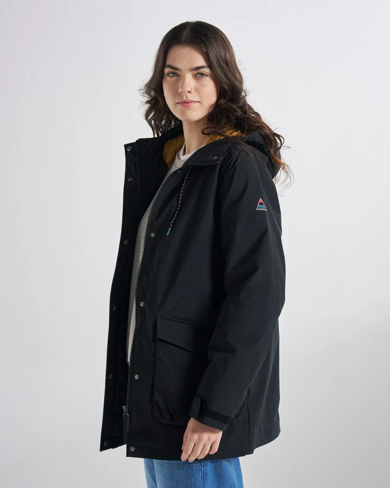 Alaska Isolierte Parka - Schwarz