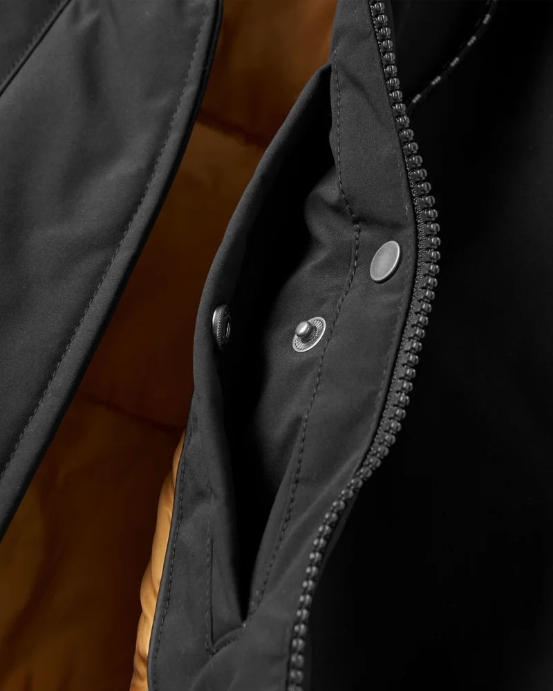 Alaska Isolierte Parka - Schwarz