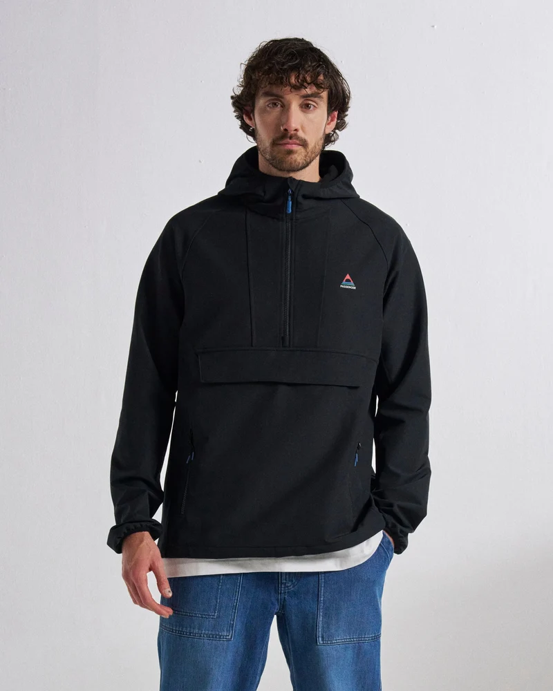 Roamer Softshell Anorak - Schwarz
