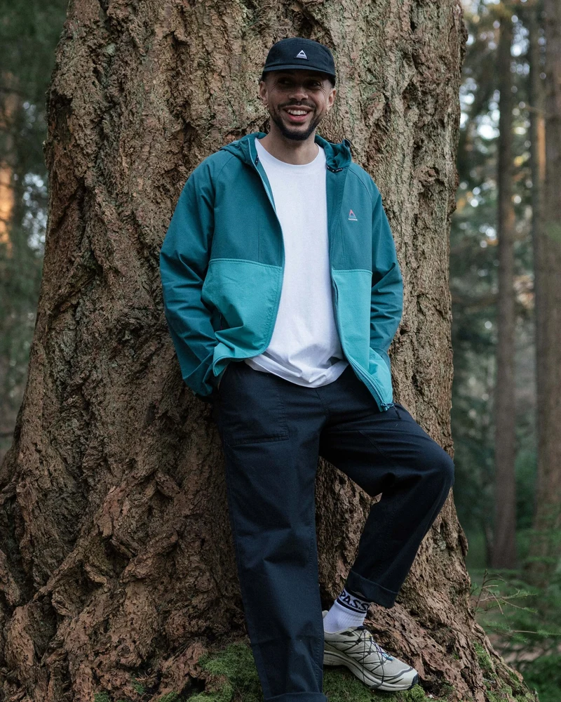 Trailscape Herren Leichte Softshell-Jacke - Mittelmeer/ Ozean Blaugrün