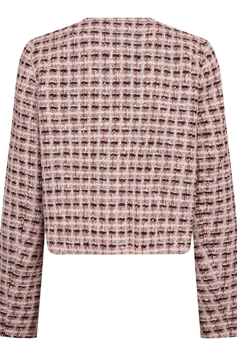 Tikacc Boucle Jacket 500361 | Dusty Rose | Co'couture