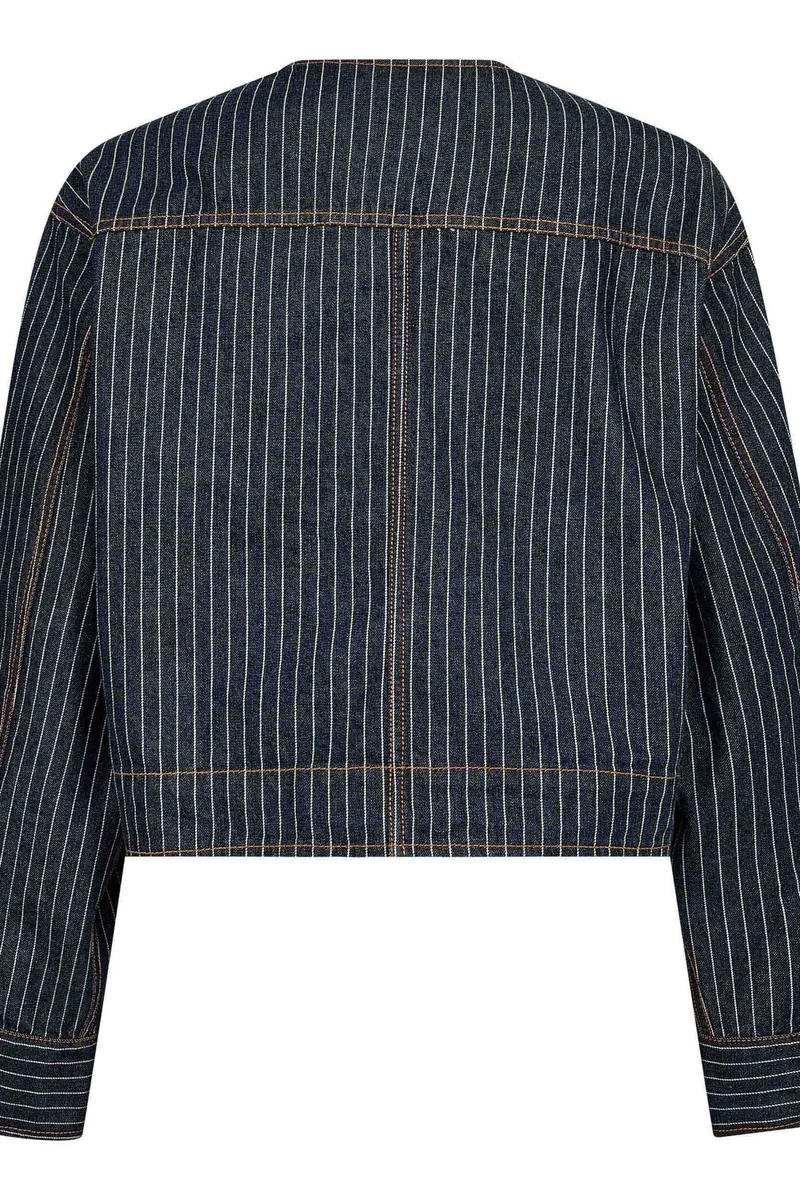 Siggacc Stripe Jacket 500006 | Denim Blue | Co'couture