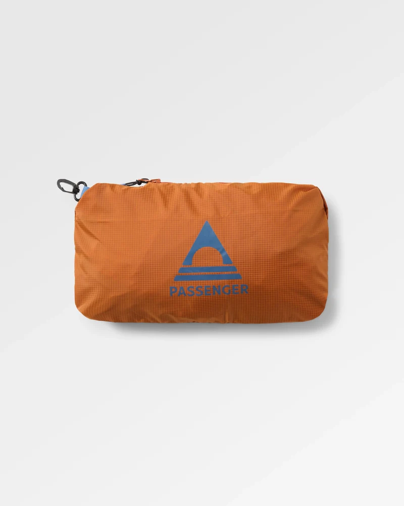Viento Windshell Jacke - Dunkles Denim/Sonnenuntergangs-Orange