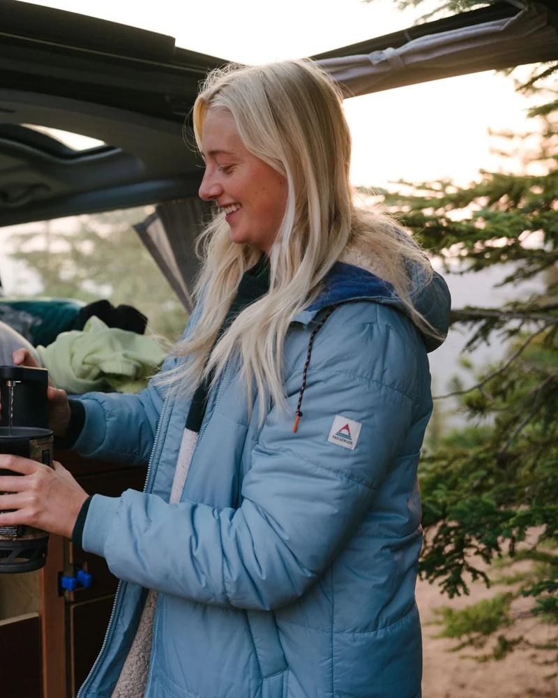 Flora Sherpa gefütterte Parka - Arctic
