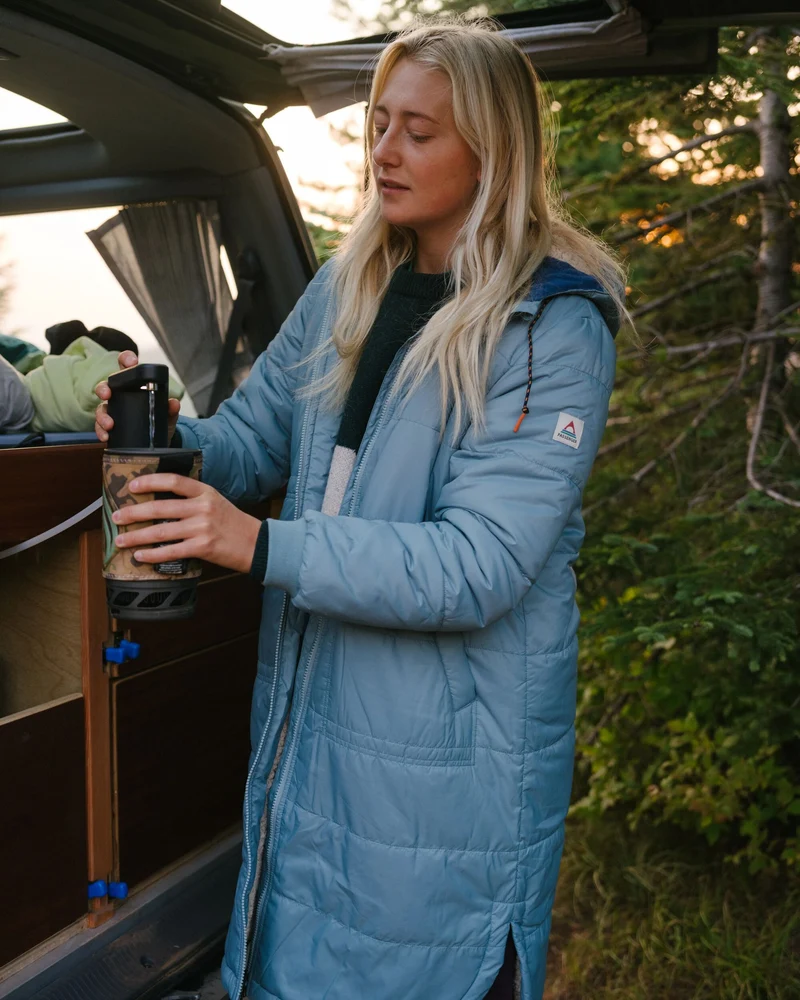 Flora Sherpa gefütterte Parka - Arctic