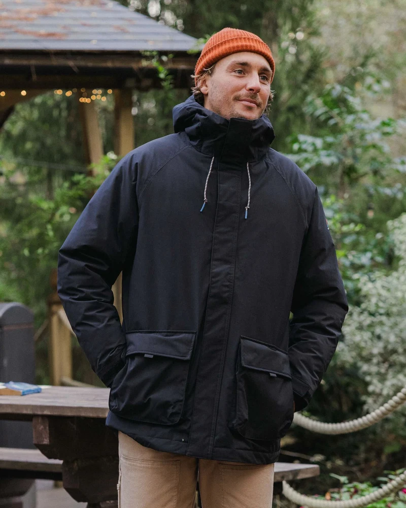 Isolierte Baltic Parka - Schwarz