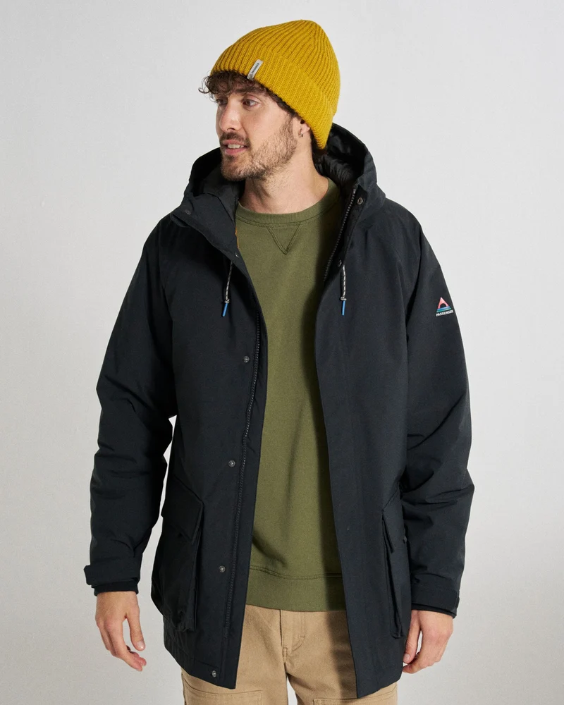 Isolierte Baltic Parka - Schwarz