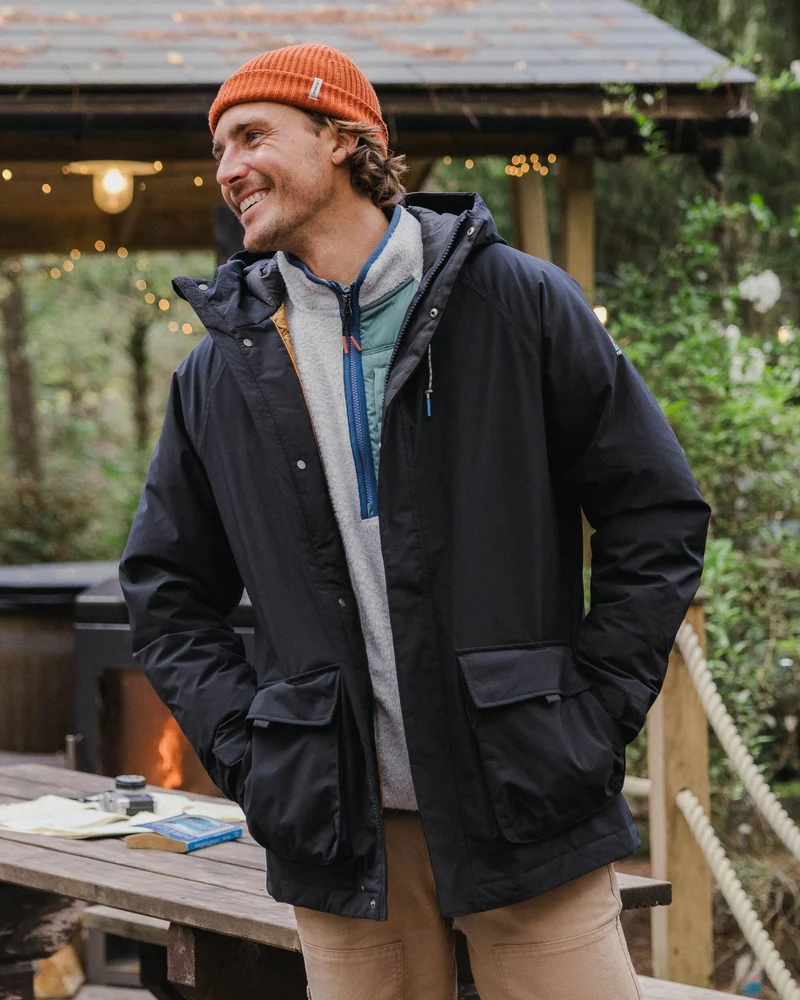 Isolierte Baltic Parka - Schwarz