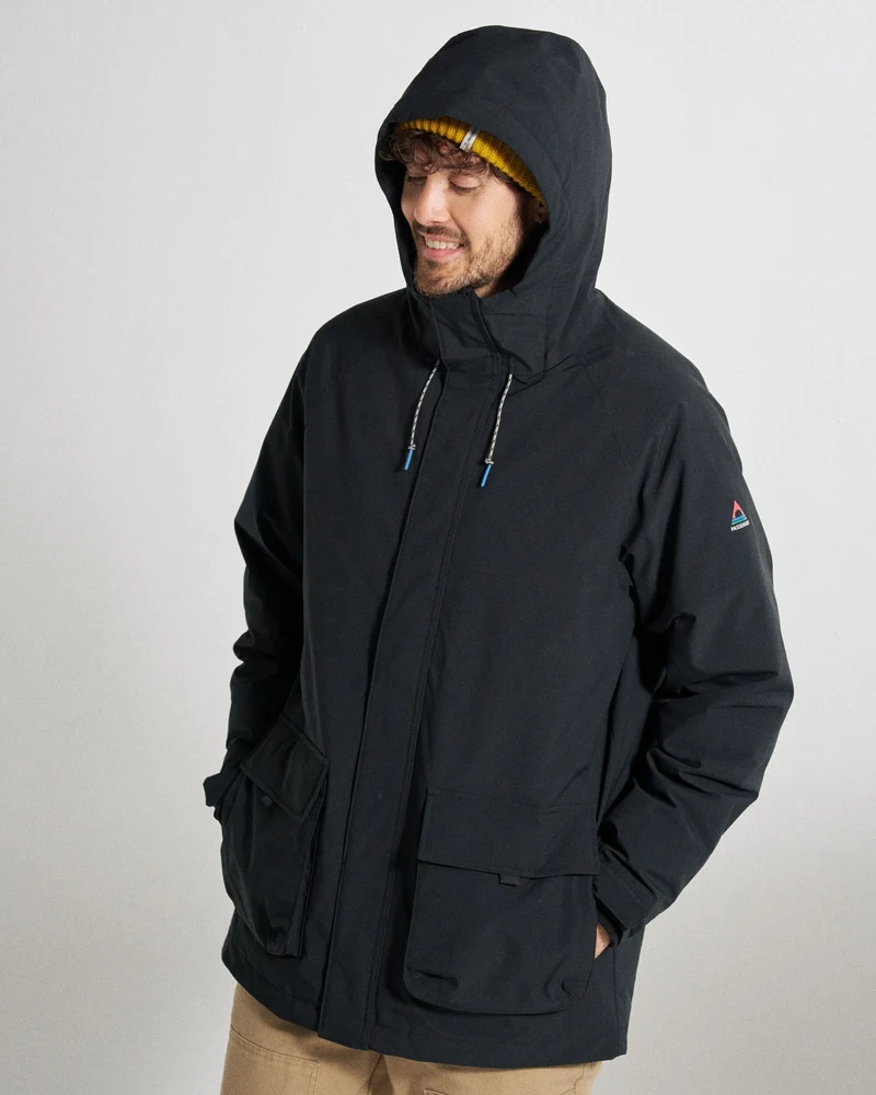 Isolierte Baltic Parka - Schwarz
