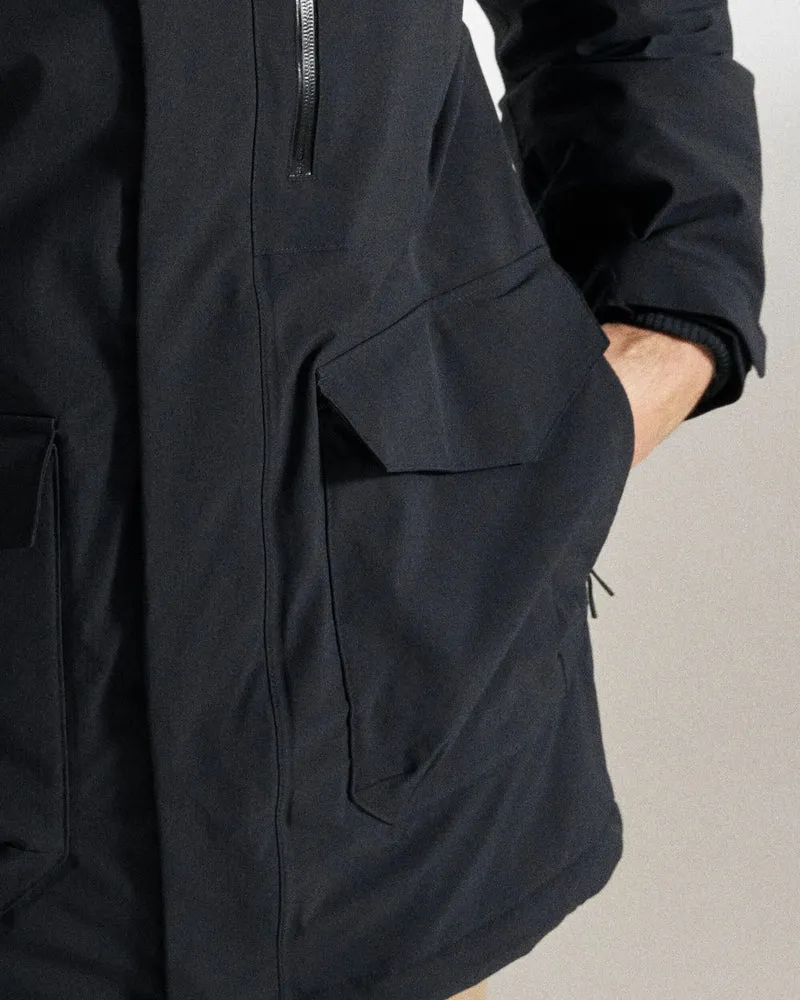 Isolierte Baltic Parka - Schwarz