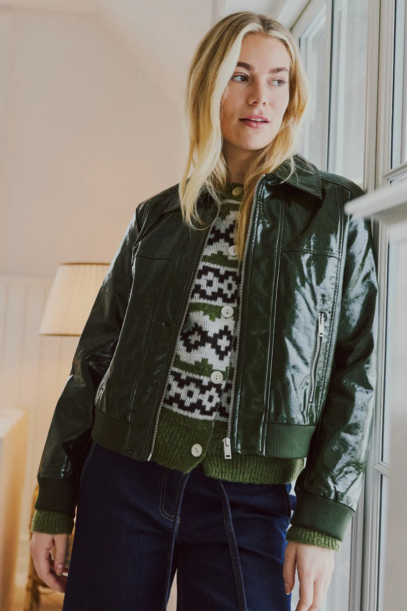 Janny Jacket | Deep Forest | Jakke fra Freequent