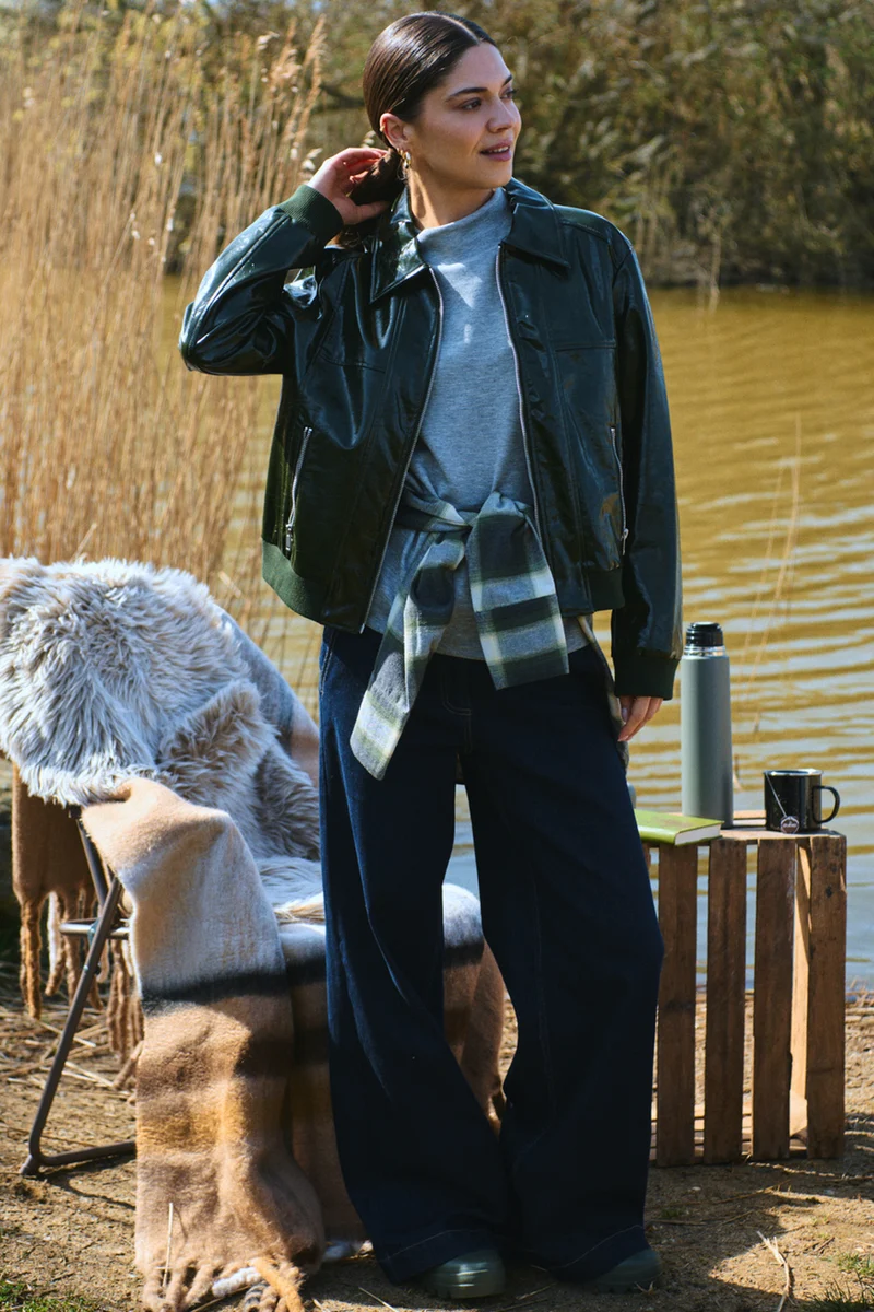 Janny Jacket | Deep Forest | Jakke fra Freequent