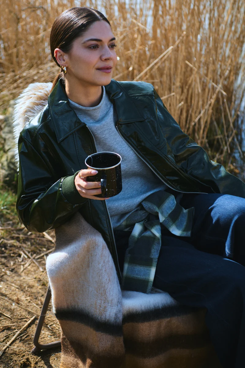 Janny Jacket | Deep Forest | Jakke fra Freequent
