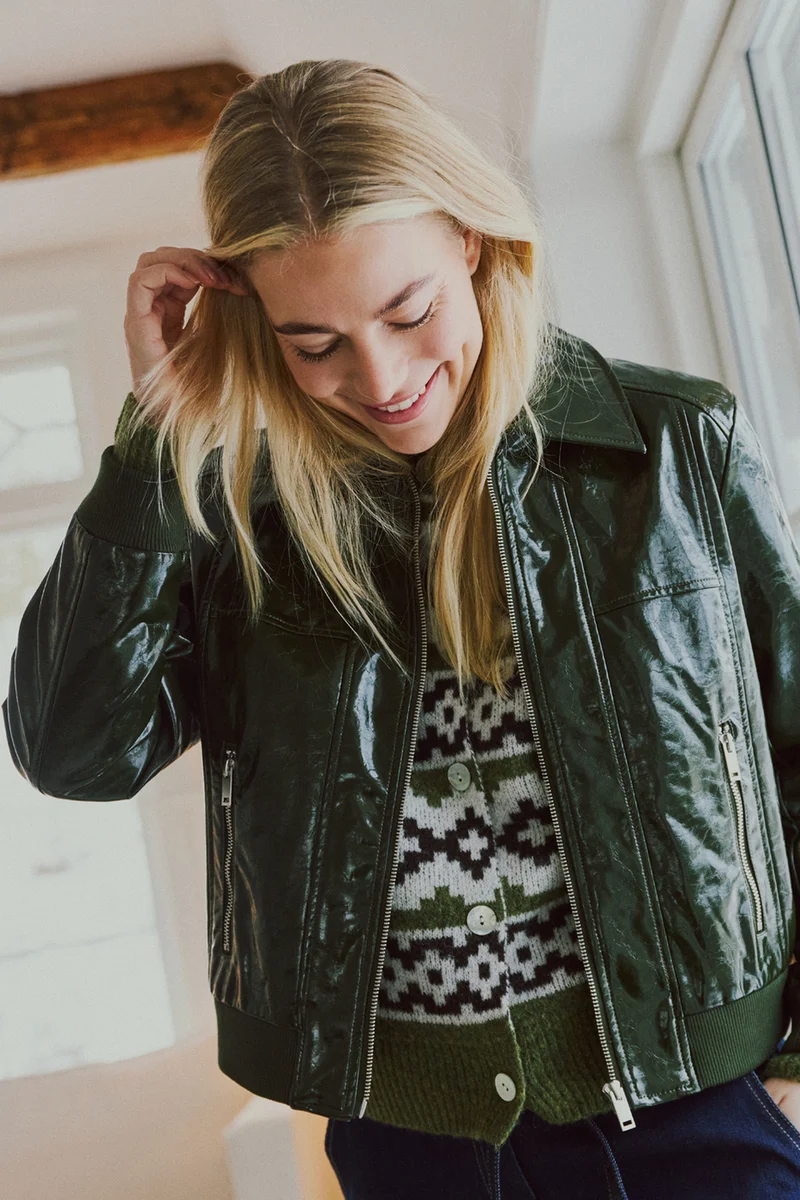 Janny Jacket | Deep Forest | Jakke fra Freequent