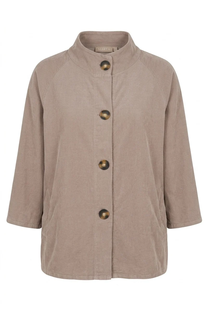 Jessamy Jacket 248370V | Tortora82751 | Marta du Chateau