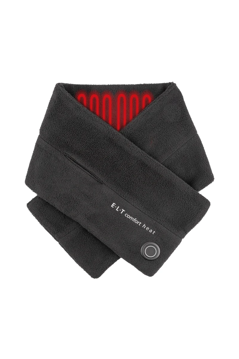 Comfort Heat beheizbarer Schal Black Einheitsgröße