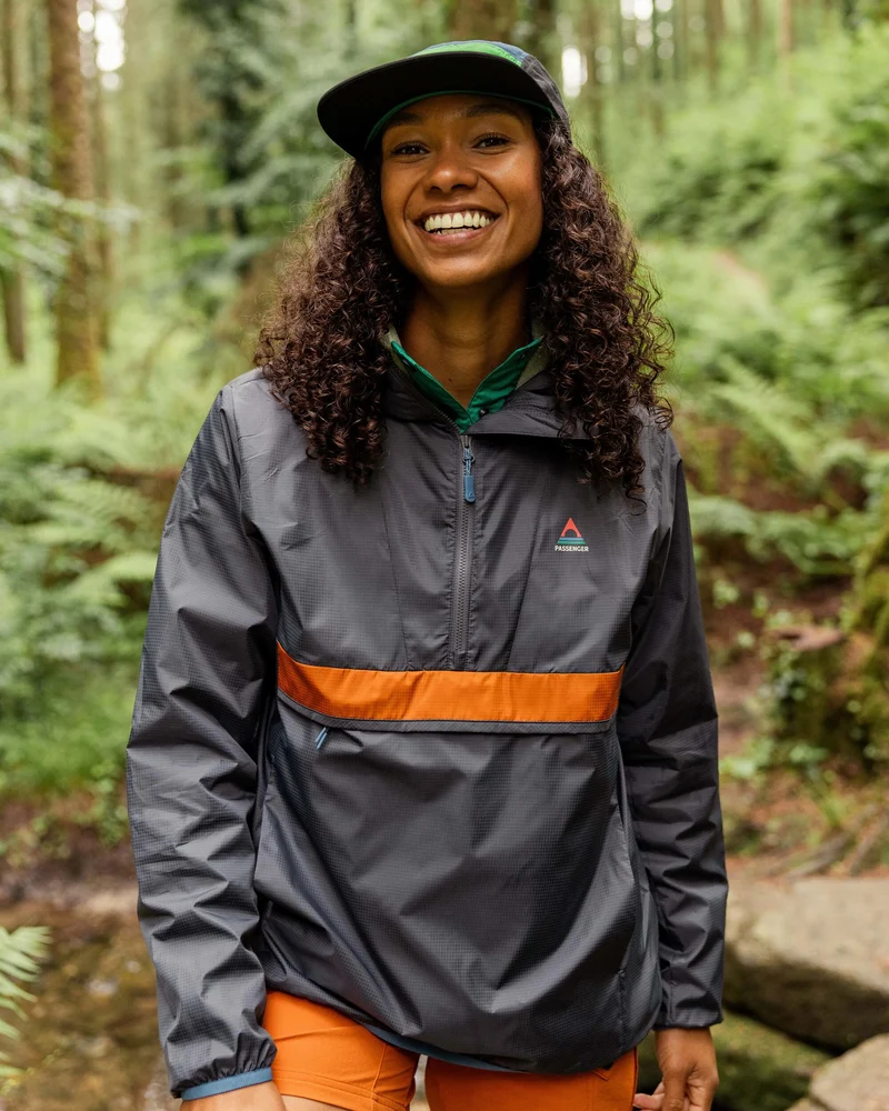 Viento Windshell Anorak - Anthrazit