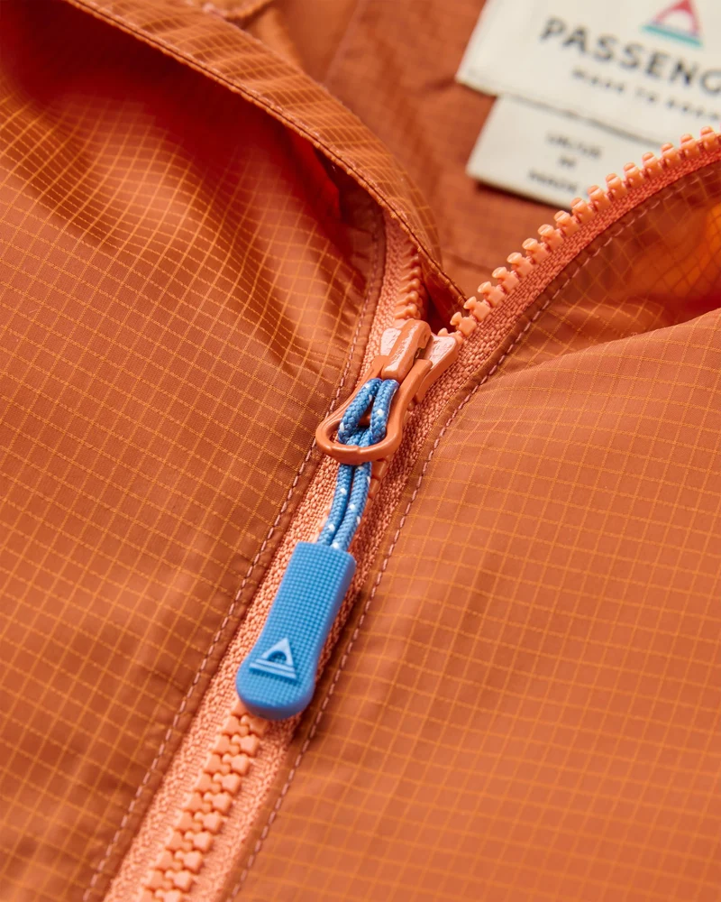 Gusto Windshell Jacke - Sonnenuntergang Orange/Anthrazit