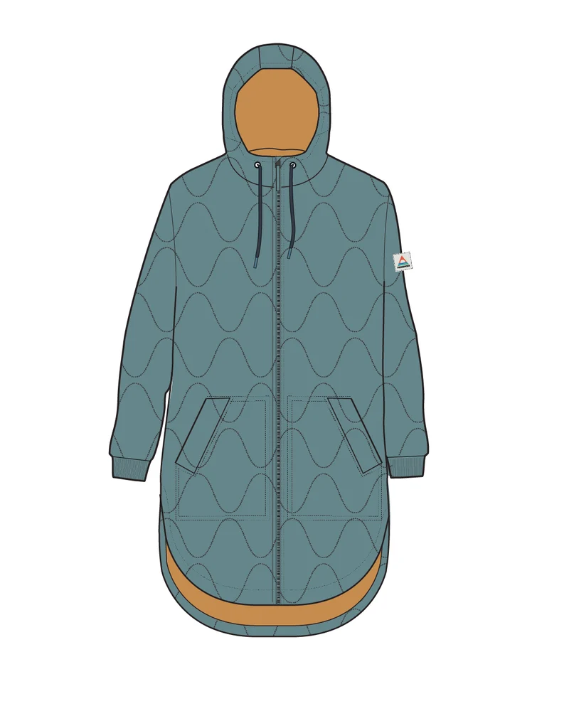 Flora Lange Isolierte Parka - Arktis
