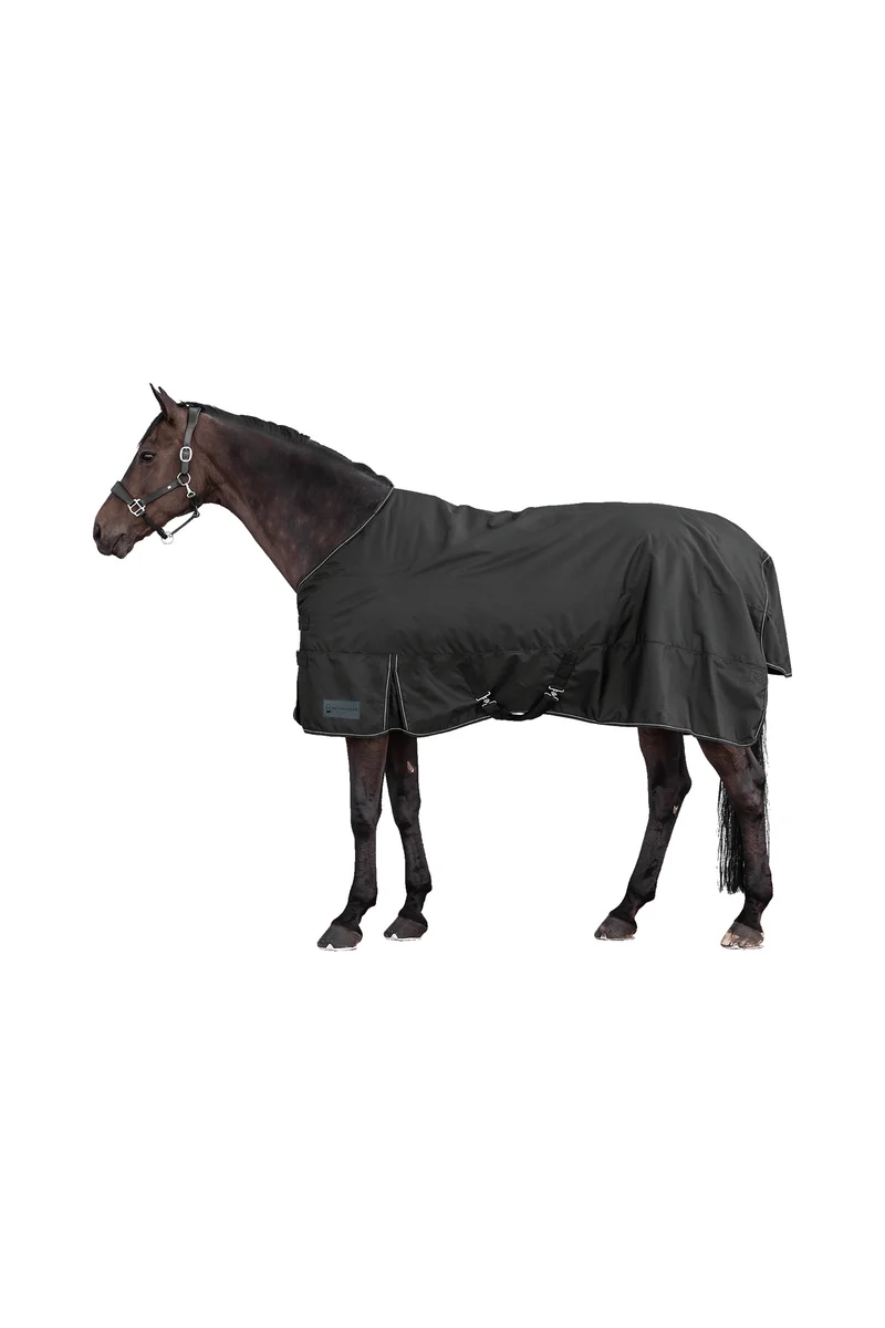 NORDIC 600D leichte Weidedecke Black 165