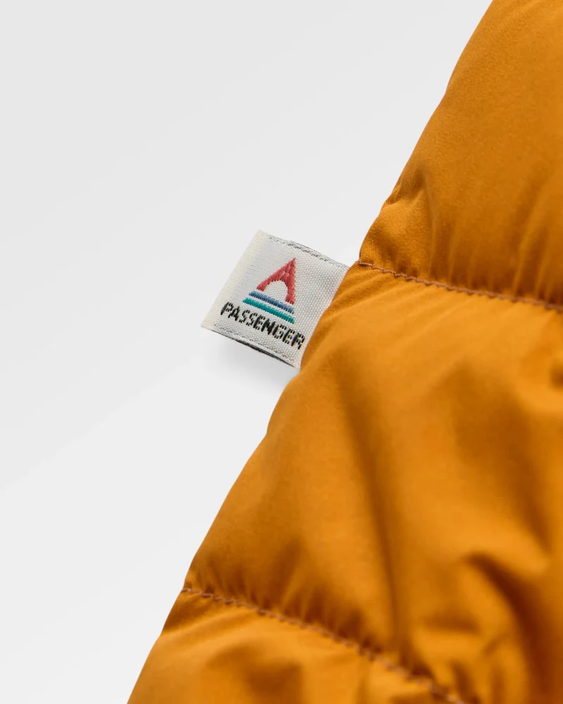 Ashland Daunen Weste - Retro Orange/Tidal Blue