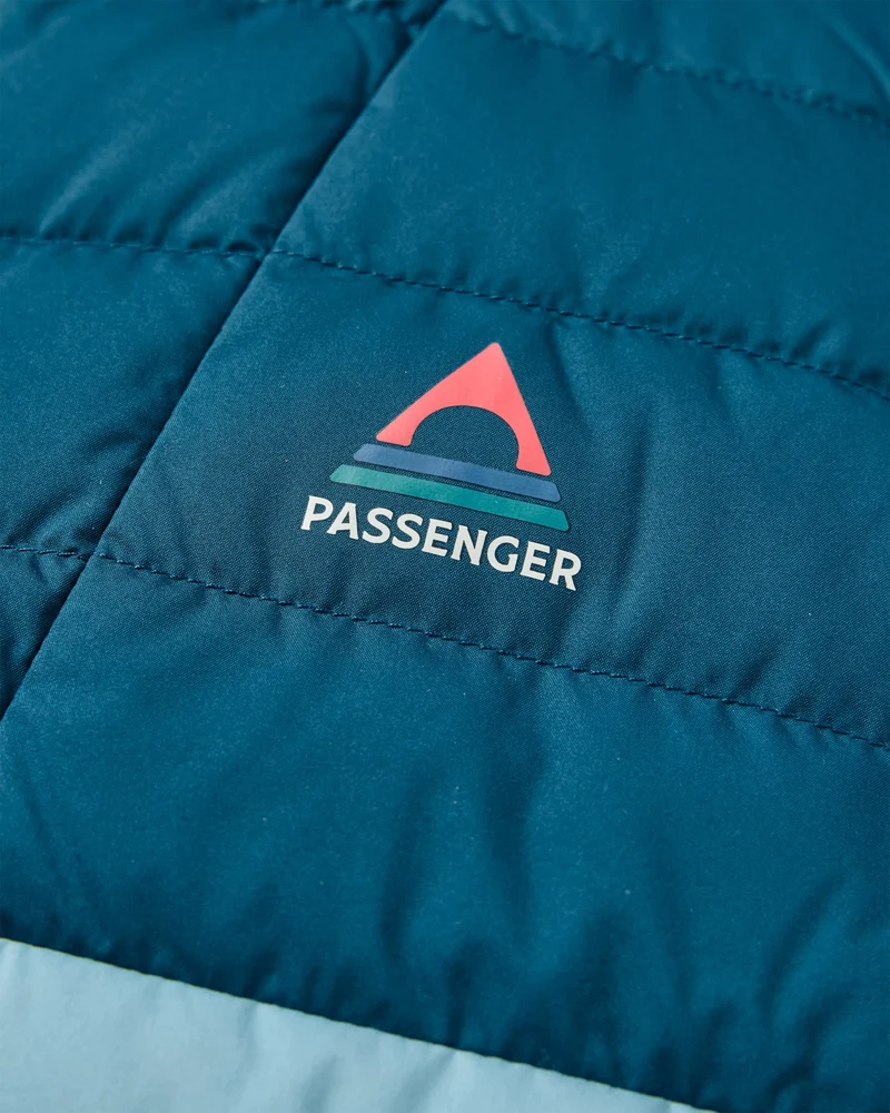 Northstar Daunenweste - Retro Blue/Tidal Blue