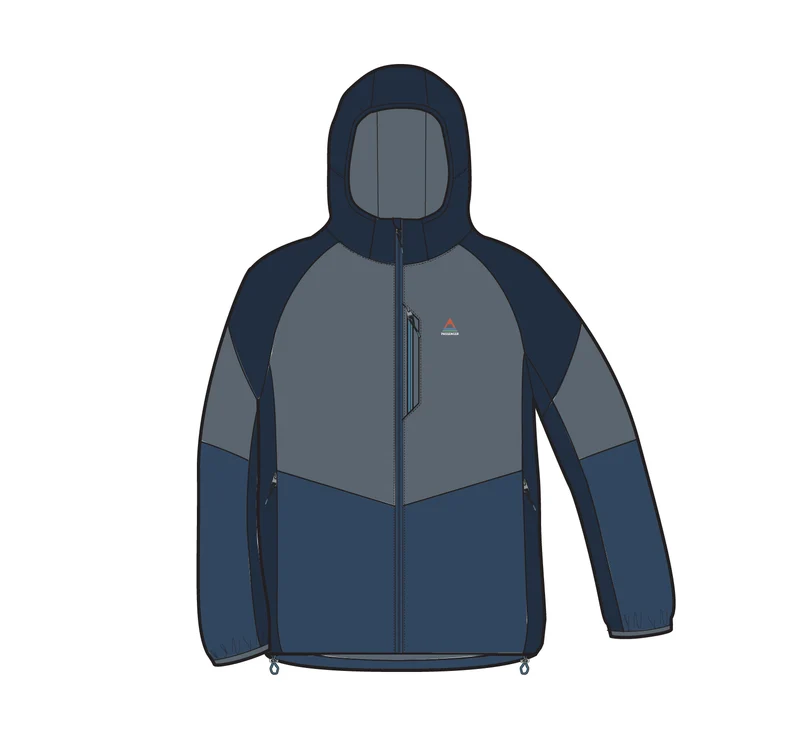 Daybreak Leichte Thermore® Isolierte Jacke - Reiches Marineblau/Sturmgrau/Dunkles Denim
