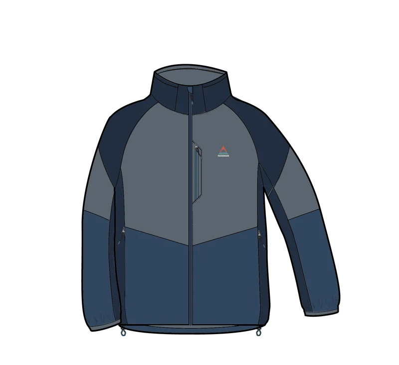 Daybreak Leichte Thermore® Jacke ohne Kapuze - Rich Navy/Storm Grey/Dark Denim