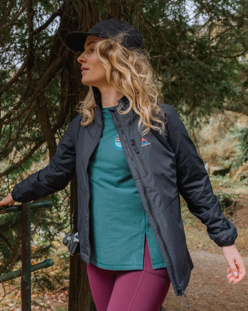 Shasta Leichte Thermore® Jacke ohne Kapuze - Schwarz