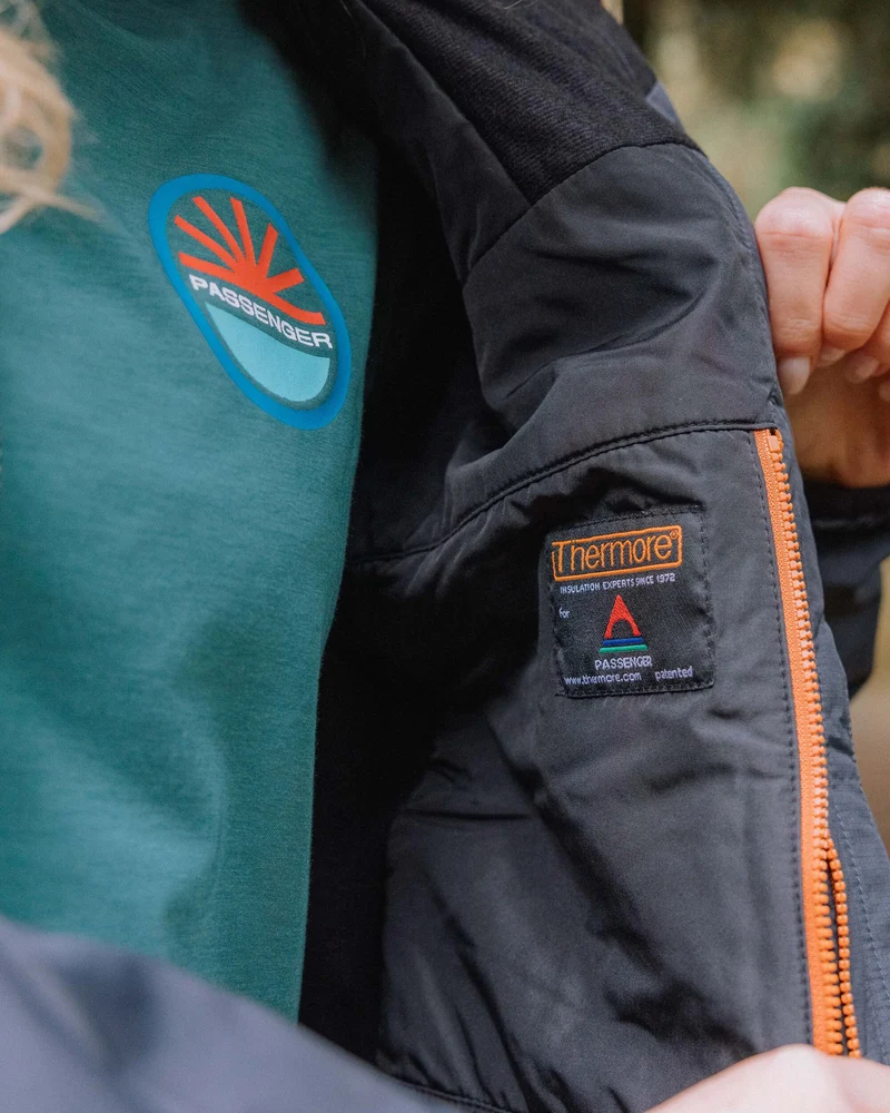 Shasta Leichte Thermore® Jacke ohne Kapuze - Schwarz