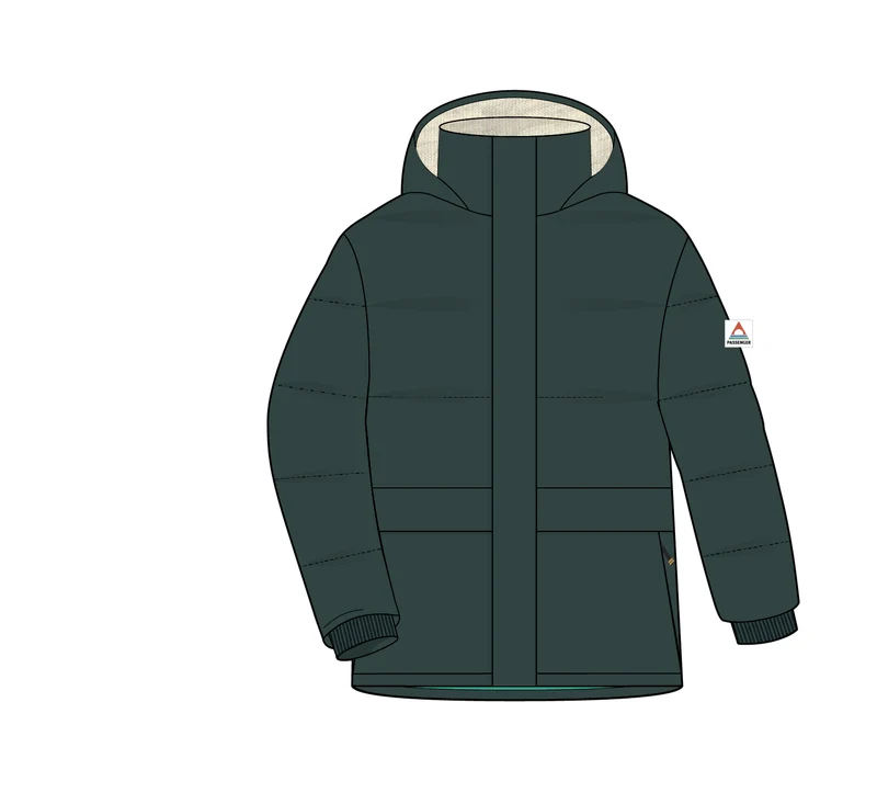 Nook Daunenjacke - Dark Fern