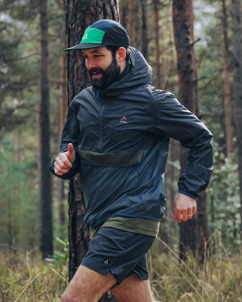 Gusto Windshell Anorak - Anthrazit/Sturmgrau