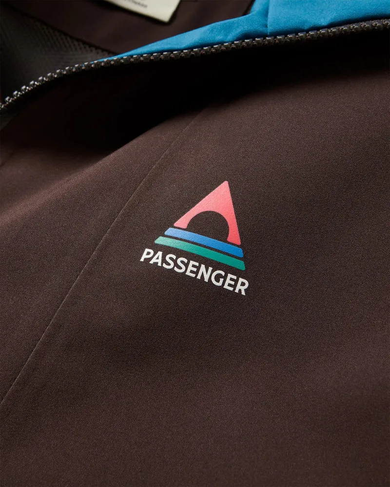 Diablo Wasserdichte Anorak - Karamell/Espresso