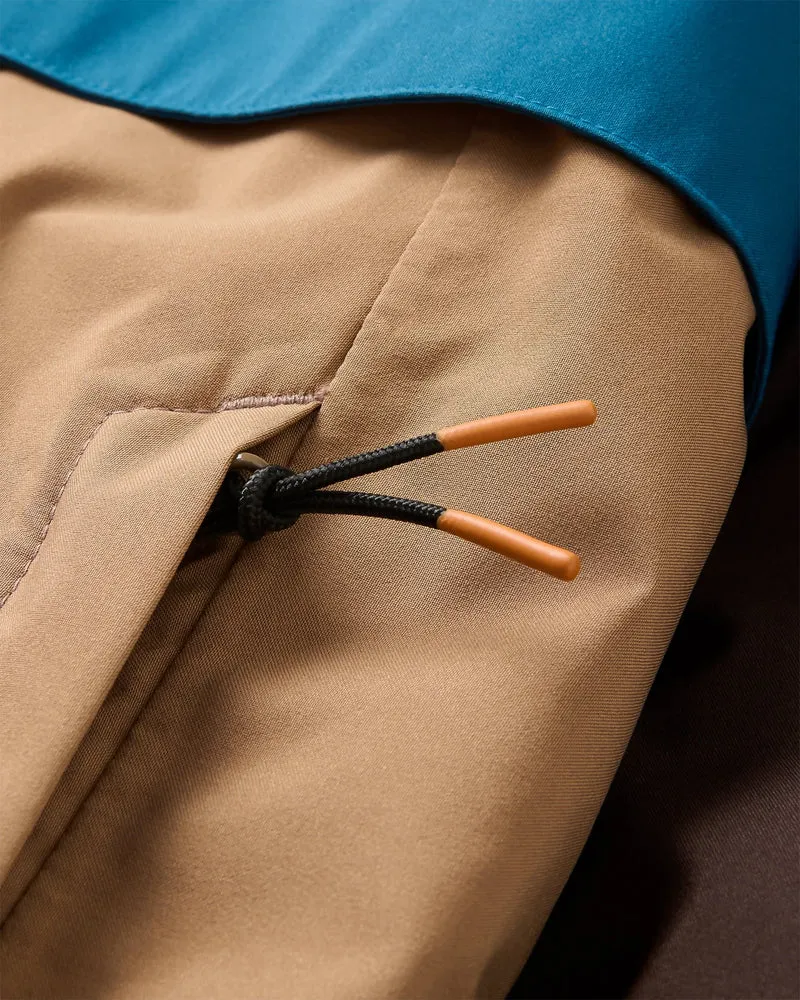Diablo Wasserdichte Anorak - Karamell/Espresso
