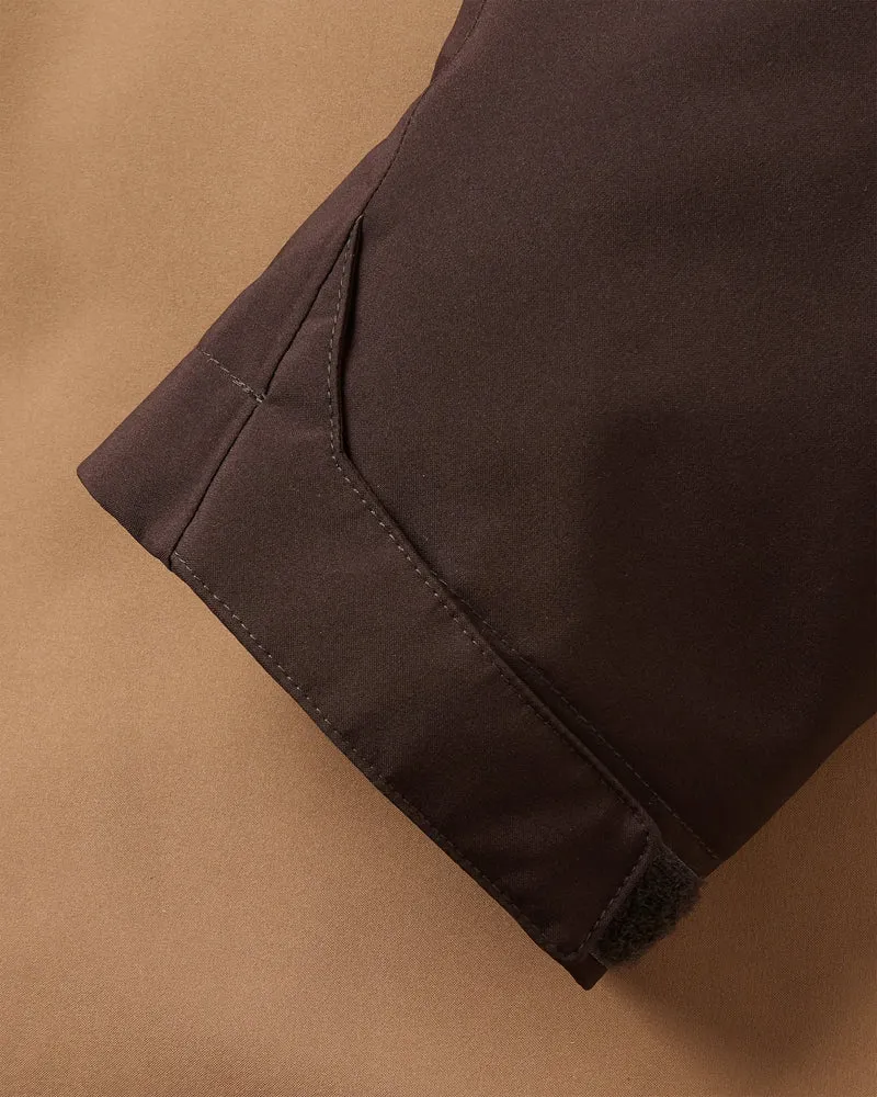 Diablo Wasserdichte Anorak - Karamell/Espresso