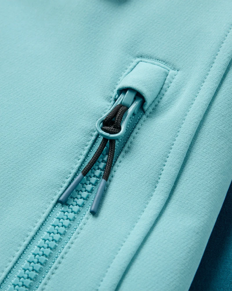 Ocean Softshell Anorak - Retro Blau/Tidal Blau
