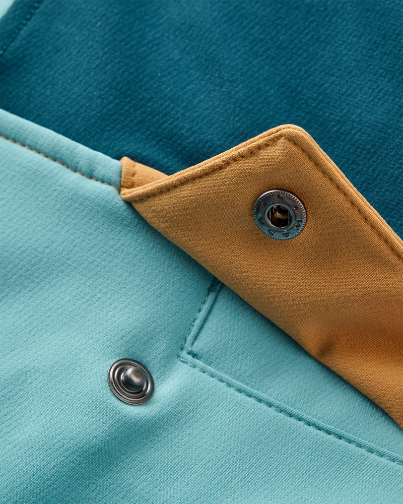 Ocean Softshell Anorak - Retro Blau/Tidal Blau