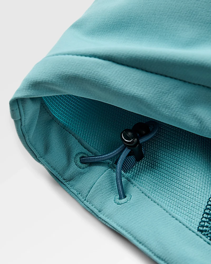 Ocean Softshell Anorak - Retro Blau/Tidal Blau