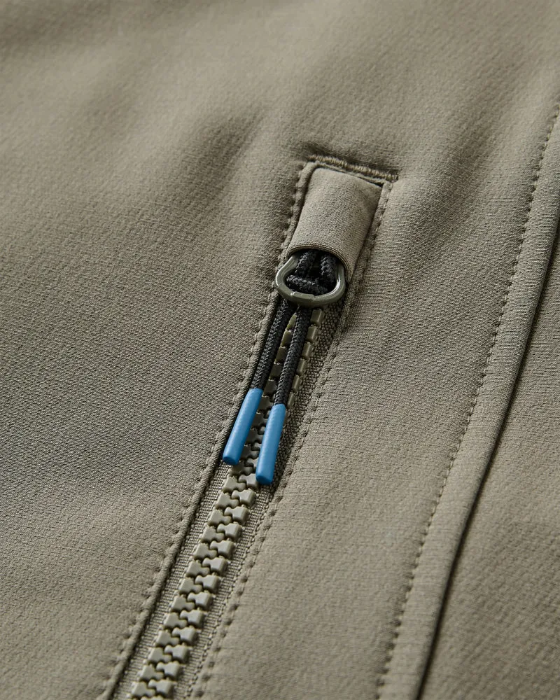Roamer Softshell Anorak - Dunkles Denim / Staubiges Olive