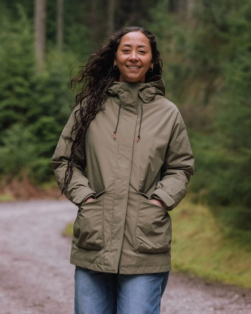 Alaska Isolierte Parka - Staubiges Olive