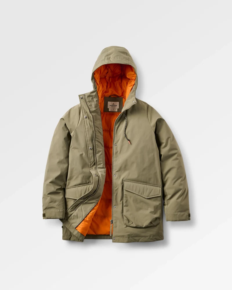Alaska Isolierte Parka - Staubiges Olive
