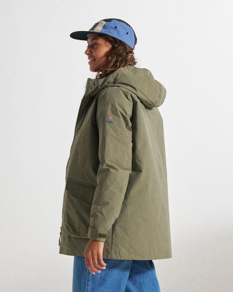 Alaska Isolierte Parka - Staubiges Olive