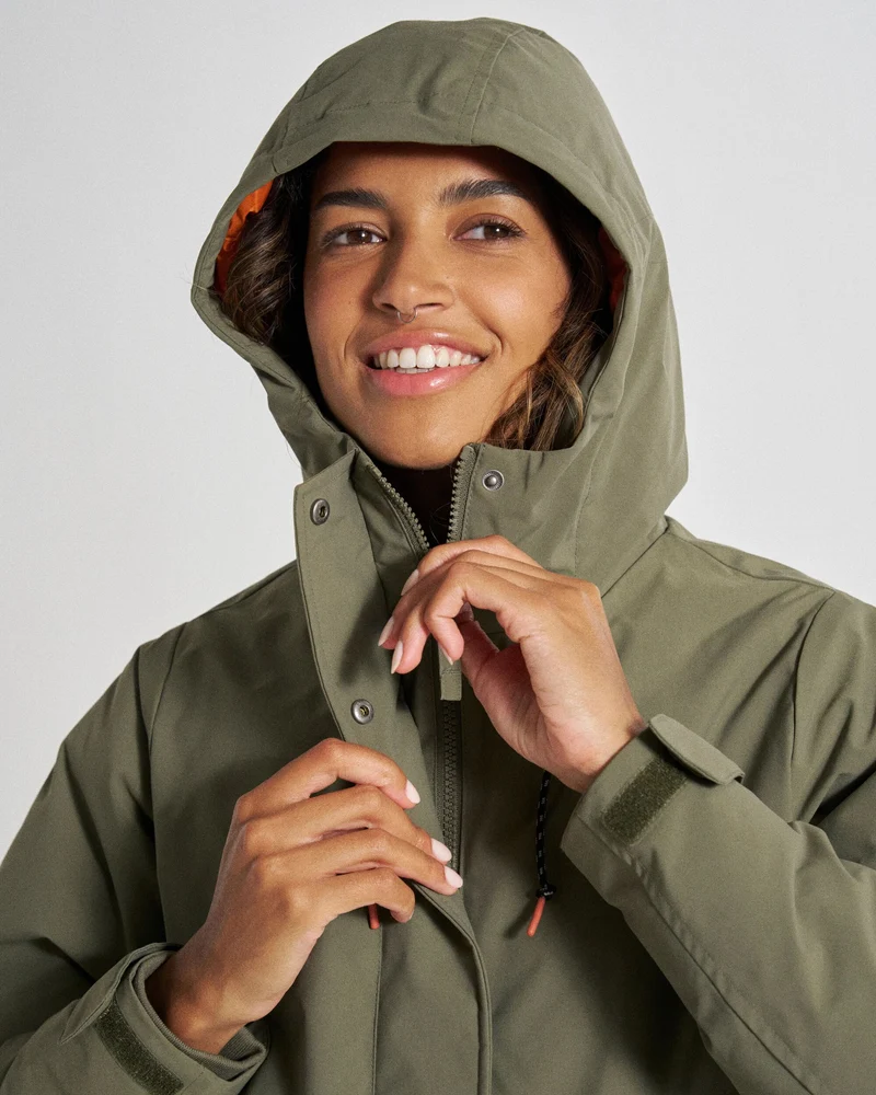Alaska Isolierte Parka - Staubiges Olive