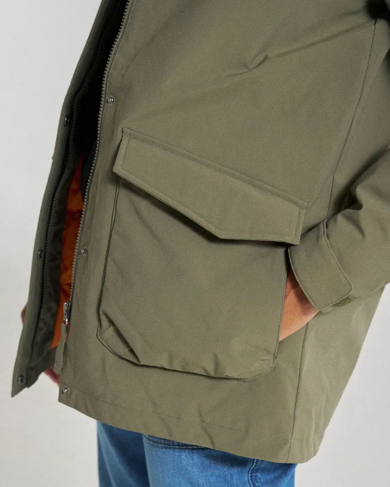 Alaska Isolierte Parka - Staubiges Olive