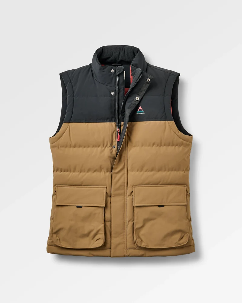 Baltic Insulated Weste - Karamell/Schwarz