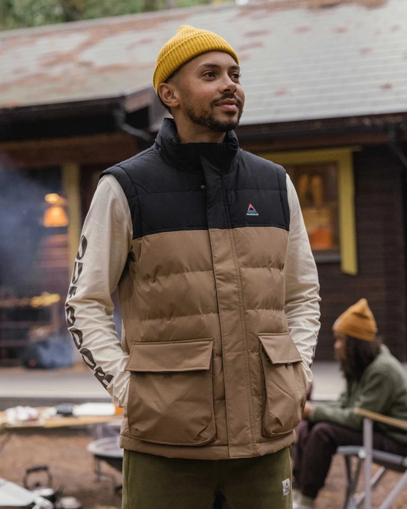 Baltic Insulated Weste - Karamell/Schwarz