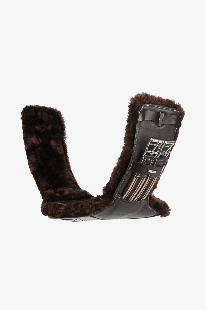 Arika Simuwool Anatomisch Geformter Kurzgurt mit Stollenschutz Brown 75 cm